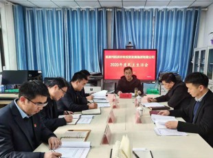 yl23455永利 召开2020年度向导班子民主生涯会
