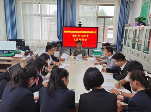 yl23455永利召开党史学习教育交流钻研会